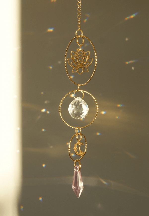 Suncatcher mandala lotus